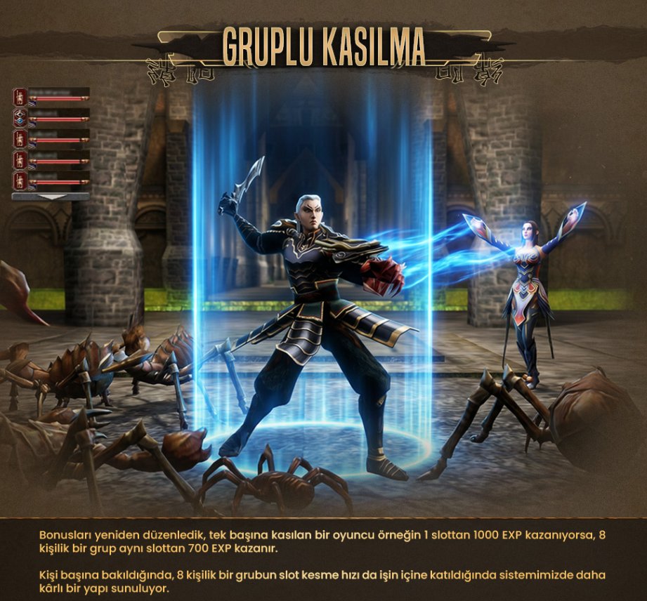 Gruplu Kasılma — Yeniden Düzenlenmiş Bonus Sistemi